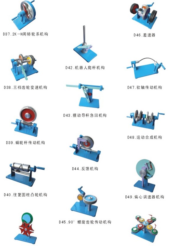 KH-MX22機(jī)構(gòu)運(yùn)動(dòng)簡圖測(cè)繪模型(50件) KH-MX22機(jī)構(gòu)運(yùn)動(dòng)簡圖測(cè)繪模型(50件)